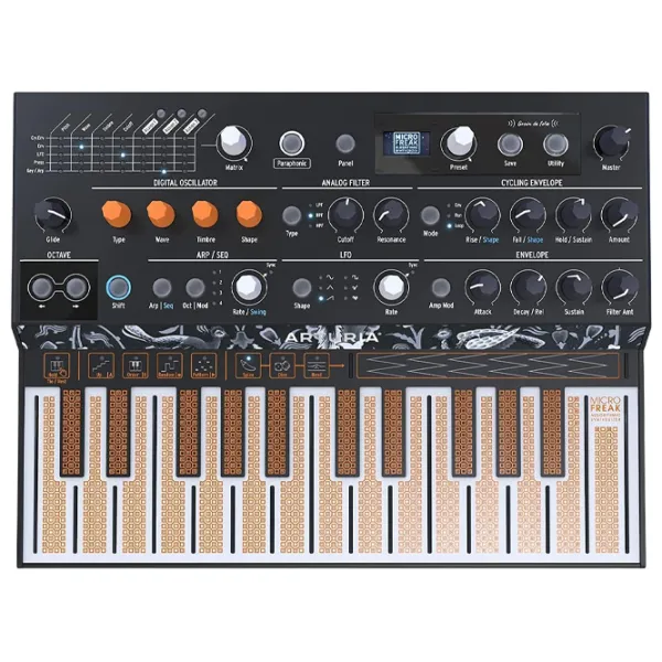 Sintetizator digital Arturia MicroFreak 25 clape / 4 voci / Plastic / Black photo 1