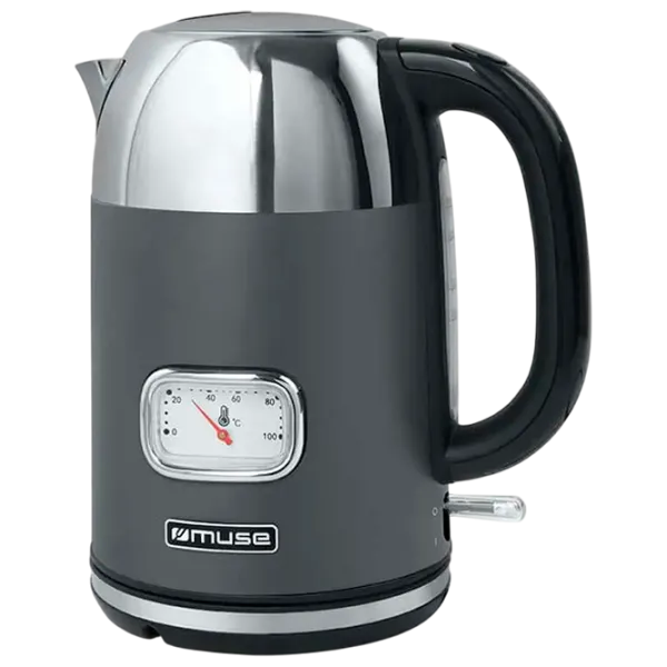 Ceainic electric Muse MS-020 DG 1.7l / Ascuns / Gray photo 1