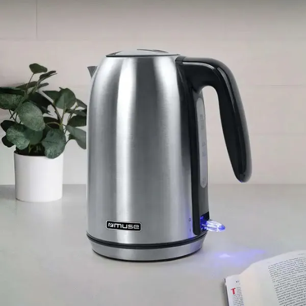 Ceainic electric Muse MS-015 BS 1.7l / Ascuns / Inox photo 3