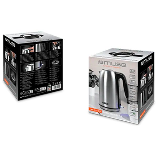 Ceainic electric Muse MS-015 BS 1.7l / Ascuns / Inox photo 5