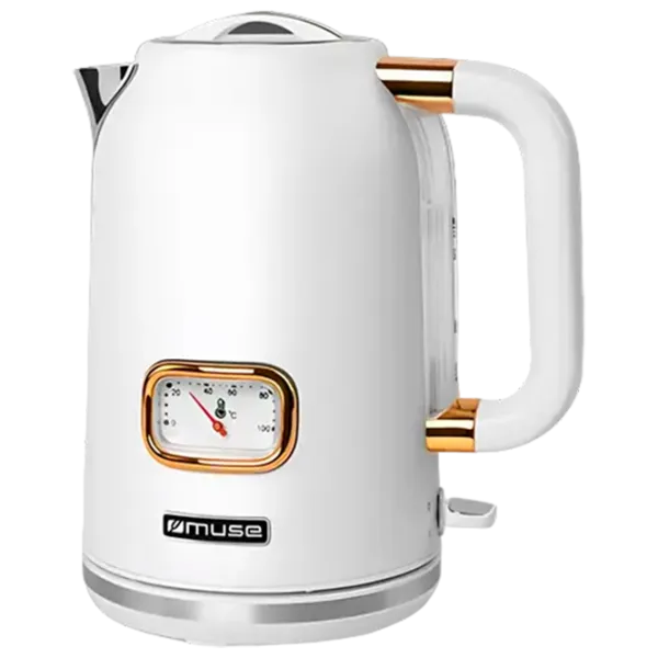 Ceainic electric Muse MS-030 W 1.7l / Ascuns / White photo 1