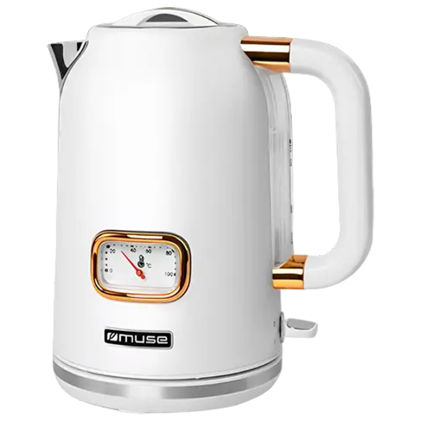 Ceainic electric Muse MS-030 W 1.7l / Ascuns / White photo 1
