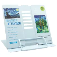 Подставка для книг New World Romantic Attention Светло-синий / Металл