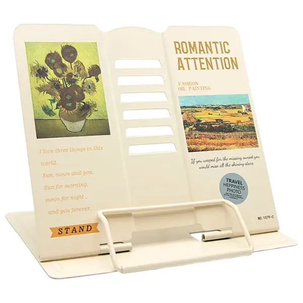 Подставка для книг New World Romantic Attention Бежевый / Металл photo 1 Подставка для книг New World Romantic Attention Бежевый / Металл photo 1
