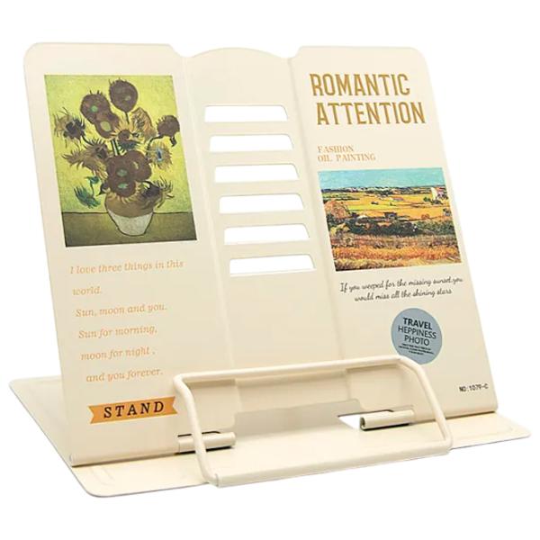 Подставка для книг New World Romantic Attention Бежевый / Металл photo 1 Подставка для книг New World Romantic Attention Бежевый / Металл photo 1