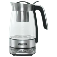 Электрочайник Muse MS-320 T 1.2л / Скрытый / Нержавеющая сталь