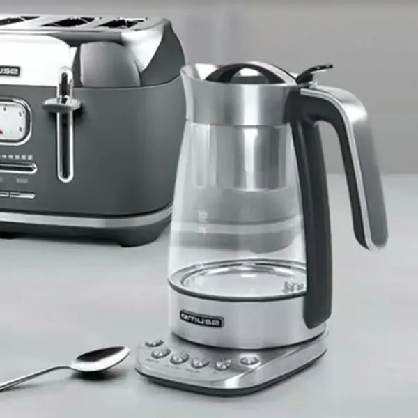 Ceainic electric Muse MS-320 T 1.2l / Ascuns / Inox photo 7
