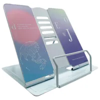 Подставка для книг New World Remember Пурпурный / Металл