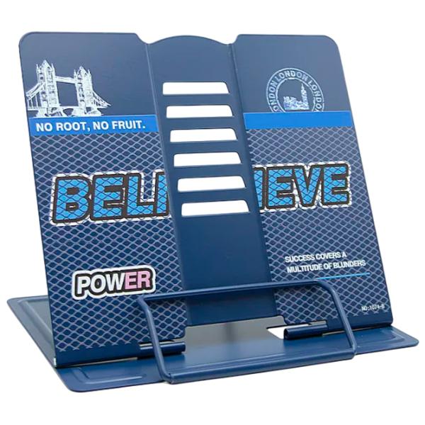 Подставка для книг New World Belive Тёмно-синий / Металл photo 1 Подставка для книг New World Belive Тёмно-синий / Металл photo 1