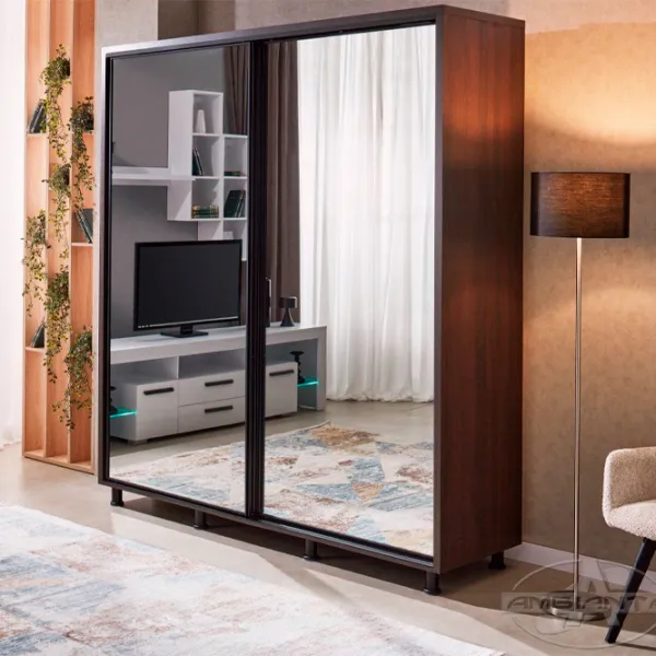Dulap Ambianta Havana 160 x 58 x 224 / DSP / Stejar Sonoma photo 3