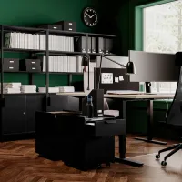 Masă de birou Ikea Trotten PAL/ White photo 3