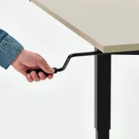 Masă de birou Ikea Trotten PAL/ White photo 5
