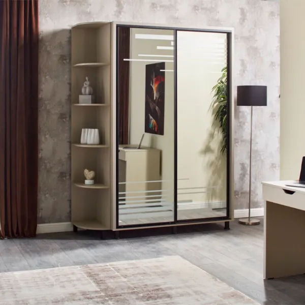 Шкаф Ambianta Venus 140 x 58см x 224 / ДСП / Fungo photo 2 Шкаф Ambianta Venus 140 x 58см x 224 / ДСП / Fungo photo 2