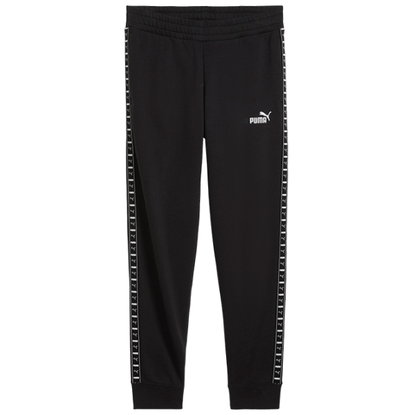 Pantaloni sportivi pentru femei Puma Ess Tape Terry S / Black photo 1 Pantaloni sportivi pentru femei Puma Ess Tape Terry S / Black photo 1