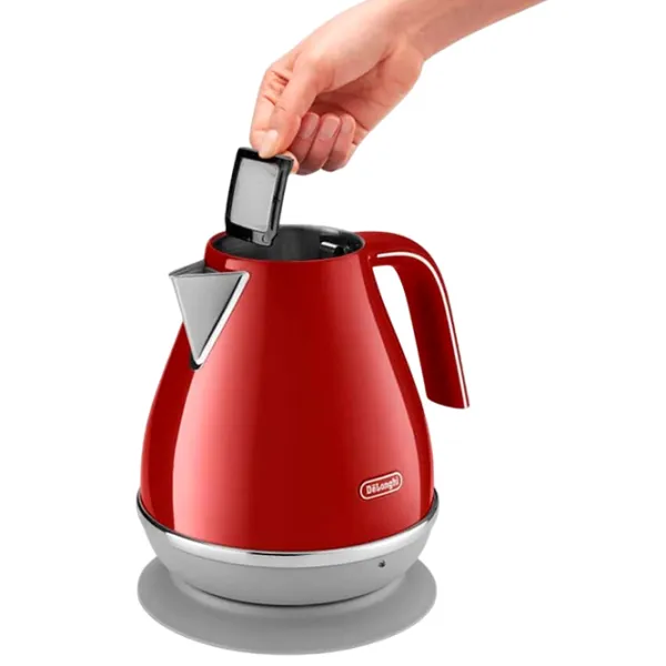 Ceainic electric DeLonghi KBOC 2001 R 1.7l / Ascuns / Red photo 2