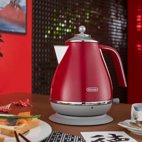 Ceainic electric DeLonghi KBOC 2001 R 1.7l / Ascuns / Red photo 4