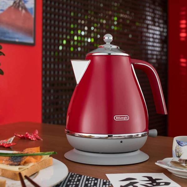 Ceainic electric DeLonghi KBOC 2001 R 1.7l / Ascuns / Red photo 4