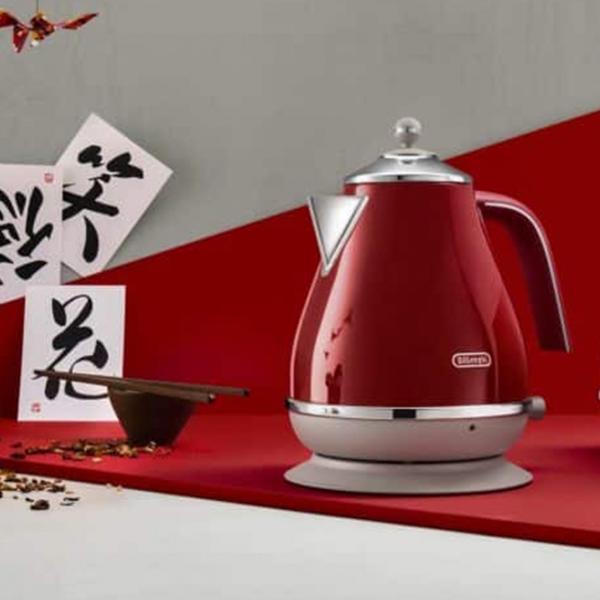 Ceainic electric DeLonghi KBOC 2001 R 1.7l / Ascuns / Red photo 6