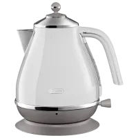 Электрочайник DeLonghi KBOC 2001 W 1.7л / Скрытый / Белый