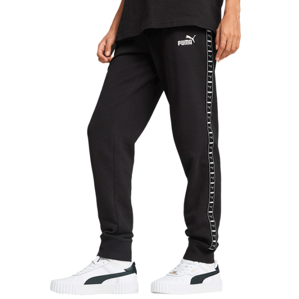 Pantaloni sportivi pentru femei Puma Ess Tape Terry L / Black photo 4 Pantaloni sportivi pentru femei Puma Ess Tape Terry L / Black photo 4
