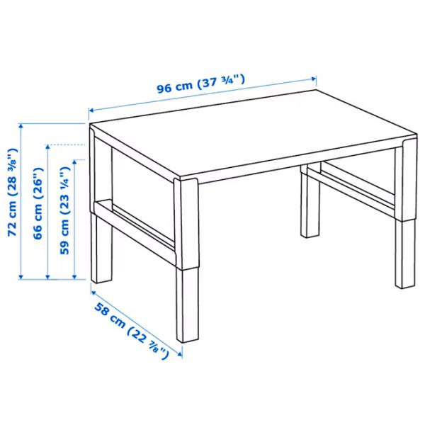 Masă de birou Ikea Pahl PAL/ White photo 4