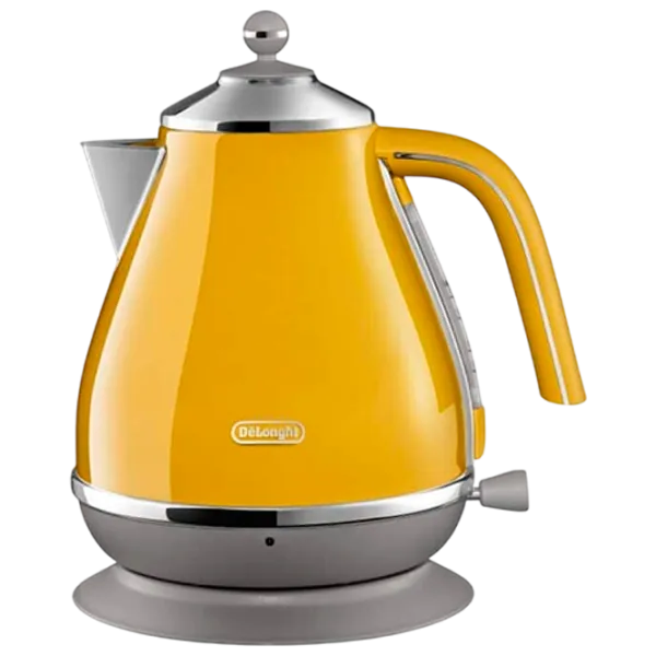 Ceainic electric DeLonghi KBOC 2001 Y 1.7l / Ascuns / Yellow photo 1
