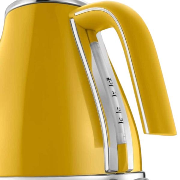 Ceainic electric DeLonghi KBOC 2001 Y 1.7l / Ascuns / Yellow photo 4