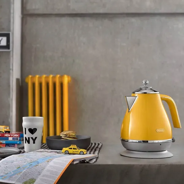 Ceainic electric DeLonghi KBOC 2001 Y 1.7l / Ascuns / Yellow photo 6
