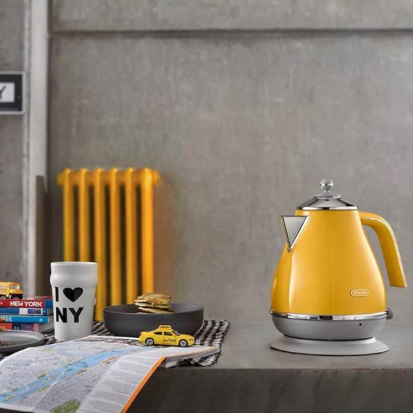 Ceainic electric DeLonghi KBOC 2001 Y 1.7l / Ascuns / Yellow photo 6
