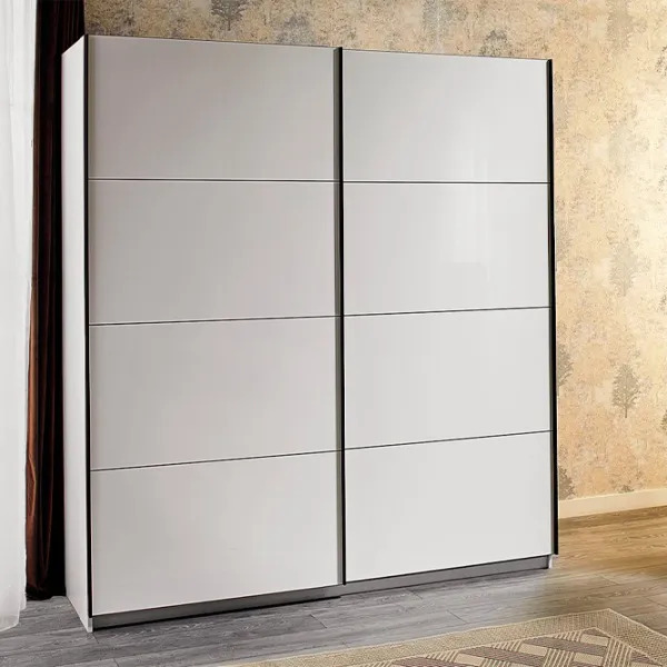 Шкаф Ambianta Space 200 x 62см x 225 / ДСП / Белый photo 2 Шкаф Ambianta Space 200 x 62см x 225 / ДСП / Белый photo 2