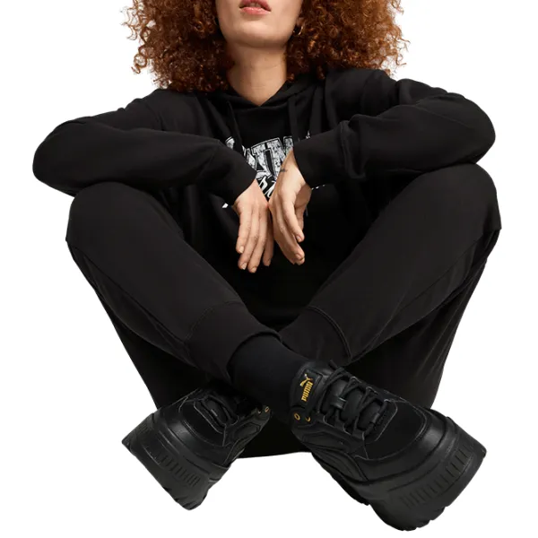 Pantaloni sportivi pentru femei Puma Class Terry S / Black photo 11 Pantaloni sportivi pentru femei Puma Class Terry S / Black photo 11