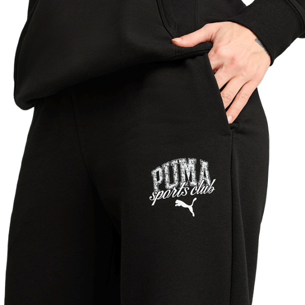 Pantaloni sportivi pentru femei Puma Class Terry S / Black photo 12 Pantaloni sportivi pentru femei Puma Class Terry S / Black photo 12