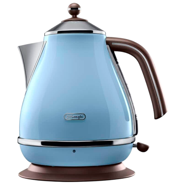 Электрочайник DeLonghi KBOV 2001 AZ 1.7л / Скрытый / Sky Blue photo 1