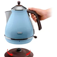 Ceainic electric DeLonghi KBOV 2001 AZ 1.7l / Ascuns / Sky Blue photo 2