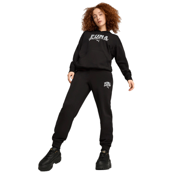 Pantaloni sportivi pentru femei Puma Class Terry XS / Black photo 4 Pantaloni sportivi pentru femei Puma Class Terry XS / Black photo 4