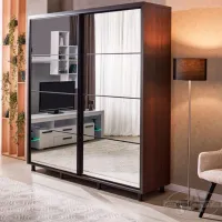 Dulap Ambianta Torino 120 x 58 x 224 / DSP / Stejar Sonoma photo 3