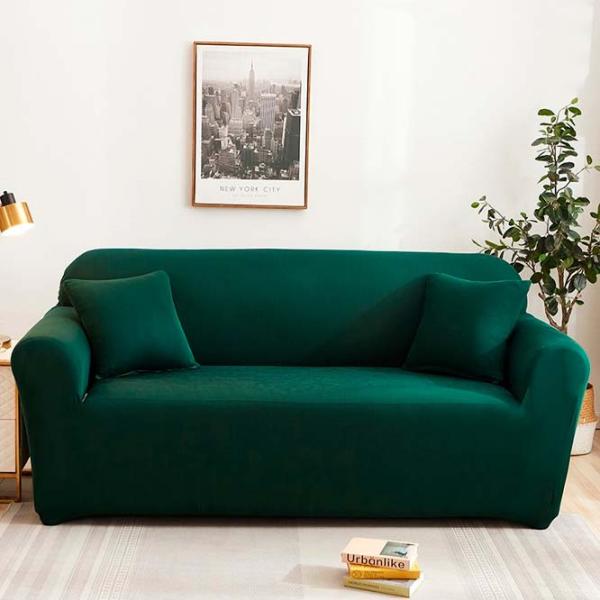 Чехол Relaxe Home Solid Sofa Cover Зеленый / Спандекс photo 1 Чехол Relaxe Home Solid Sofa Cover Зеленый / Спандекс photo 1