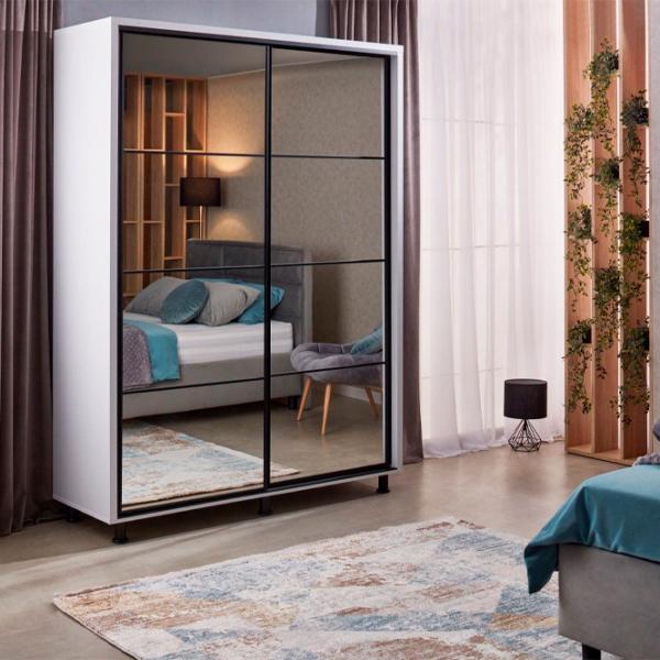 Шкаф Ambianta Torino 120 x 58см x 224 / ДСП / Белый photo 3 Шкаф Ambianta Torino 120 x 58см x 224 / ДСП / Белый photo 3