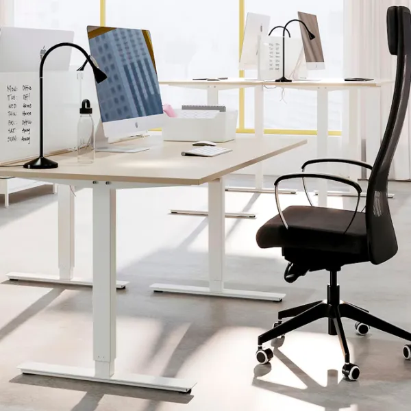 Masă de birou Ikea Trotten PAL/ White photo 3