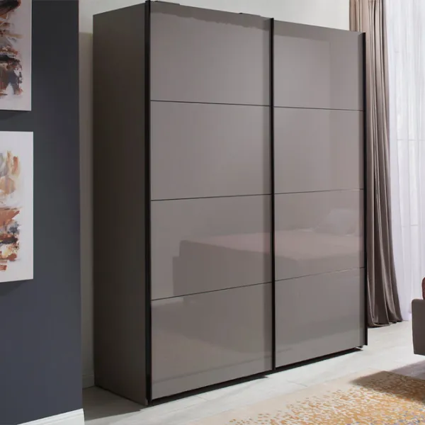 Шкаф Ambianta Space 220 x 62см x 225 / ДСП / Серый photo 2 Шкаф Ambianta Space 220 x 62см x 225 / ДСП / Серый photo 2