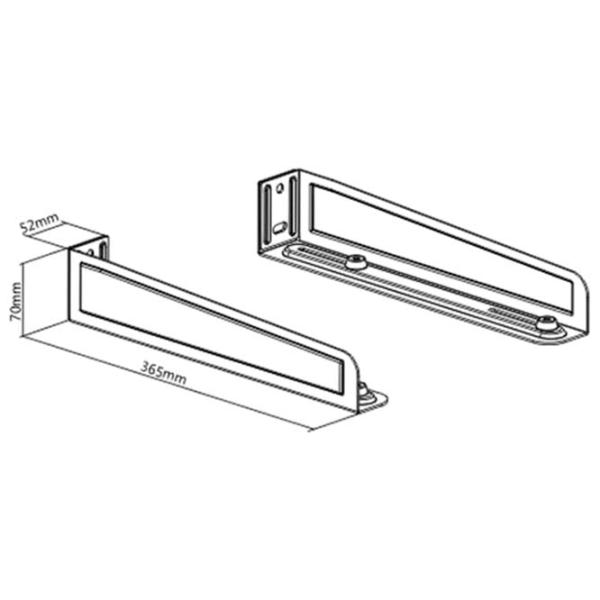 Suport pentru cuptor cu microunde Gembird WM-U35-01-W White photo 3