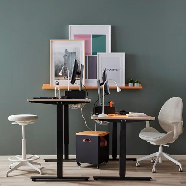 Masă de birou Ikea Trotten PAL/ Beige photo 2