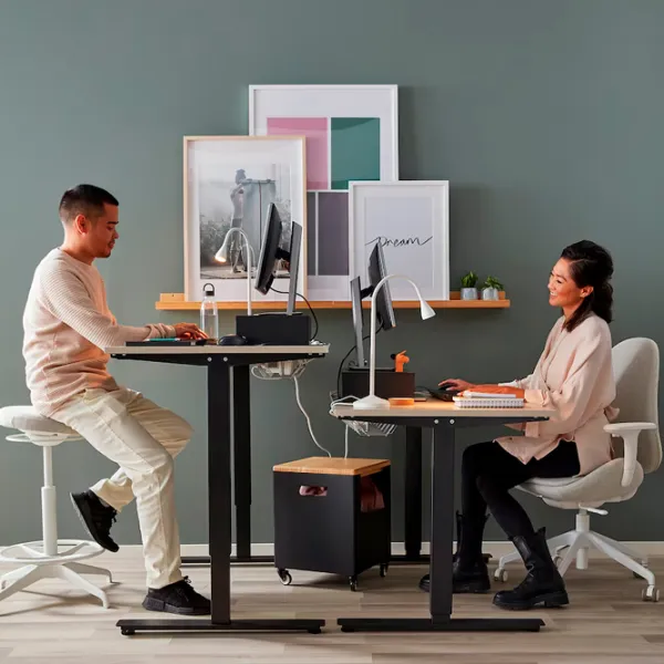 Masă de birou Ikea Trotten PAL/ Beige photo 3