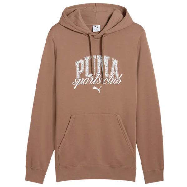 Hanorac pentru bărbați Puma Class Terry  Drept / Brown photo 1