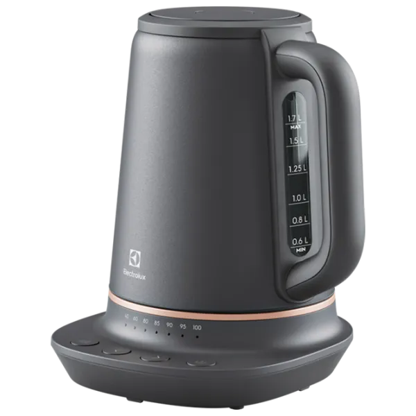 Электрочайник Electrolux E7K1-6BP 1.7л / Скрытый / Черный photo 1