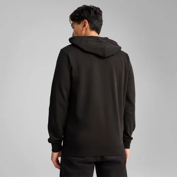 Hanorac pentru bărbați Puma Ess Tape Full-Zip Terry  Drept / Black photo 5 Hanorac pentru bărbați Puma Ess Tape Full-Zip Terry  Drept / Black photo 5