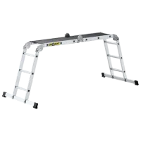 Мобильная лестница с платформой DRABEST DR-AL-DU-4X3-PRO+POD 4x3 150 кг