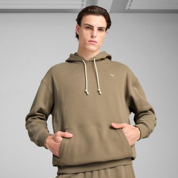 Hanorac pentru bărbați Puma MMQ  Drept / Light Brown photo 3