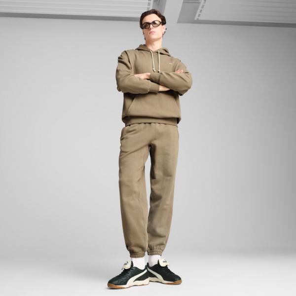 Hanorac pentru bărbați Puma MMQ  Drept / Light Brown photo 5