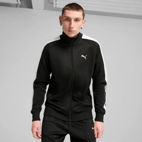 Jachetă sport pentru bărbați Puma T7 Always On Track XL / Black photo 2